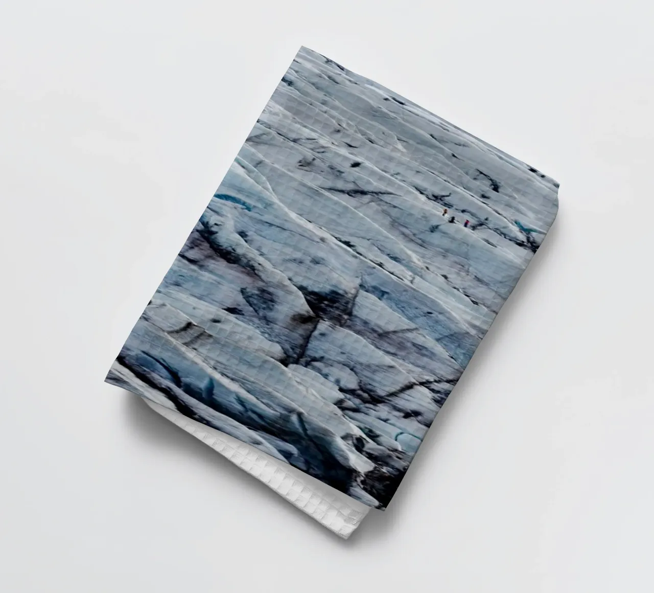 Détail de glacier en Islande torchon de Simon Koy