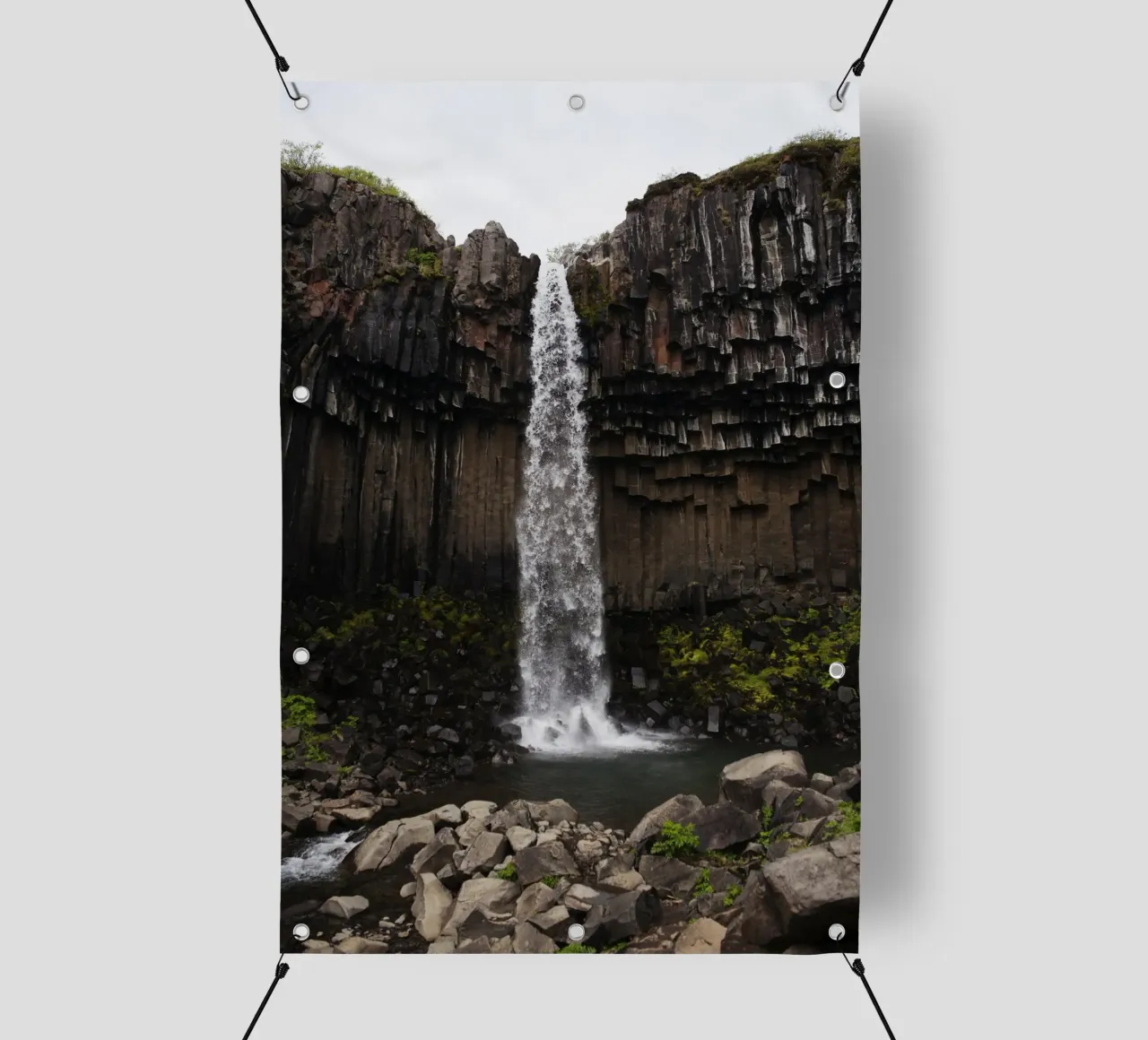 Cascata in Islanda telo in pvc da Simon Koy