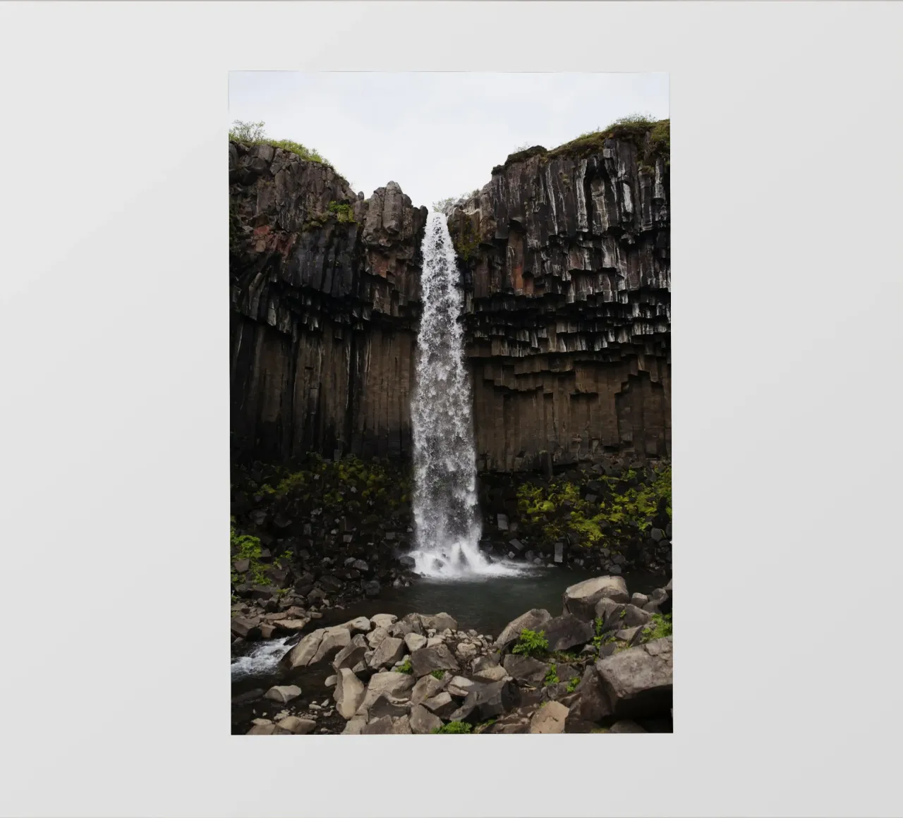 Cascata in Islanda telo in pvc da Simon Koy