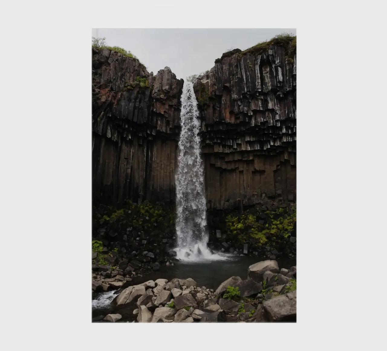 Cascata in Islanda diario da Simon Koy