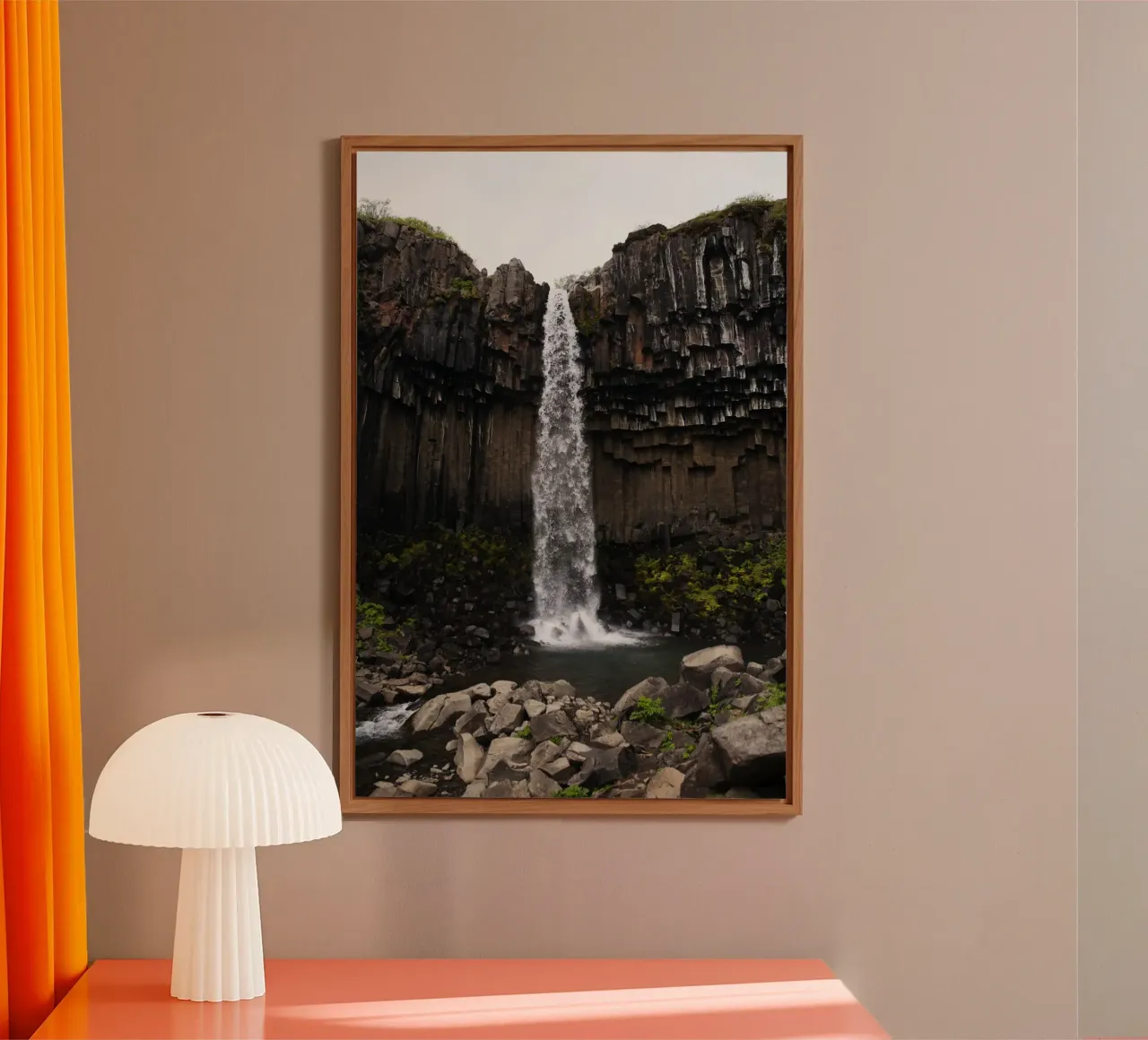 Cascata in Islanda alluminio dibond da Simon Koy