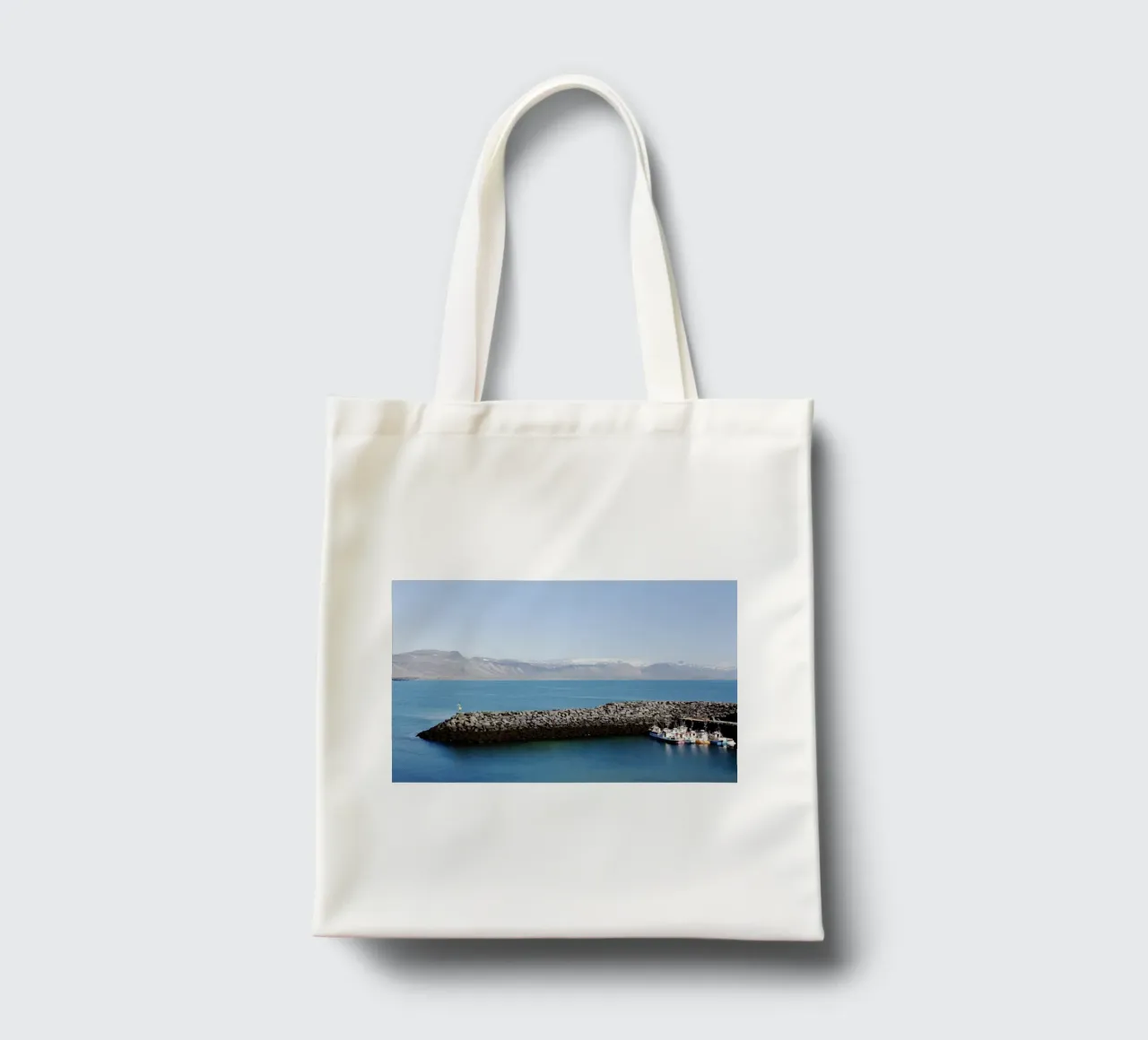 Boote in isola borsa in juta da Simon Koy