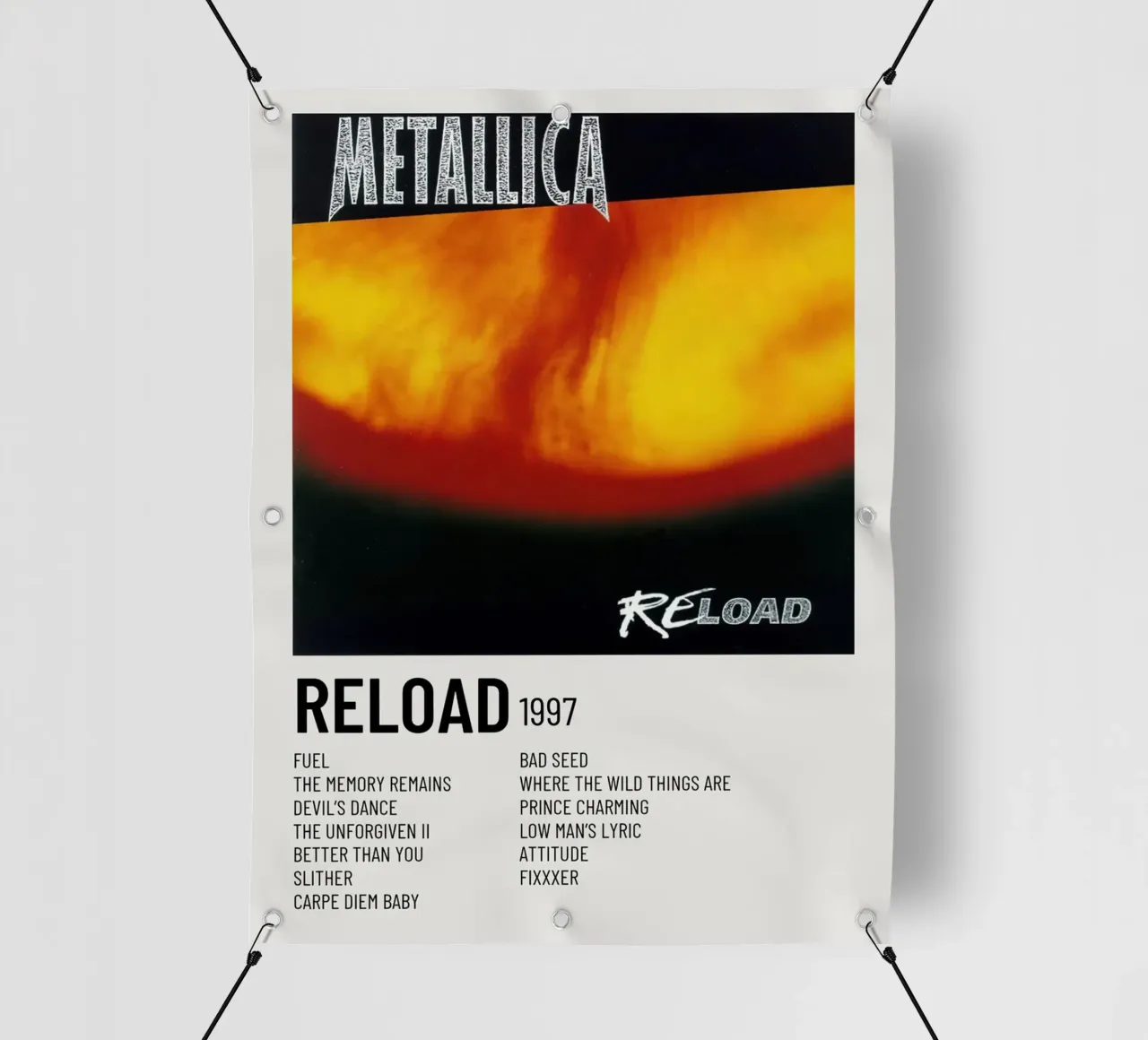 Metallica Reload telo in pvc da Roronoa7