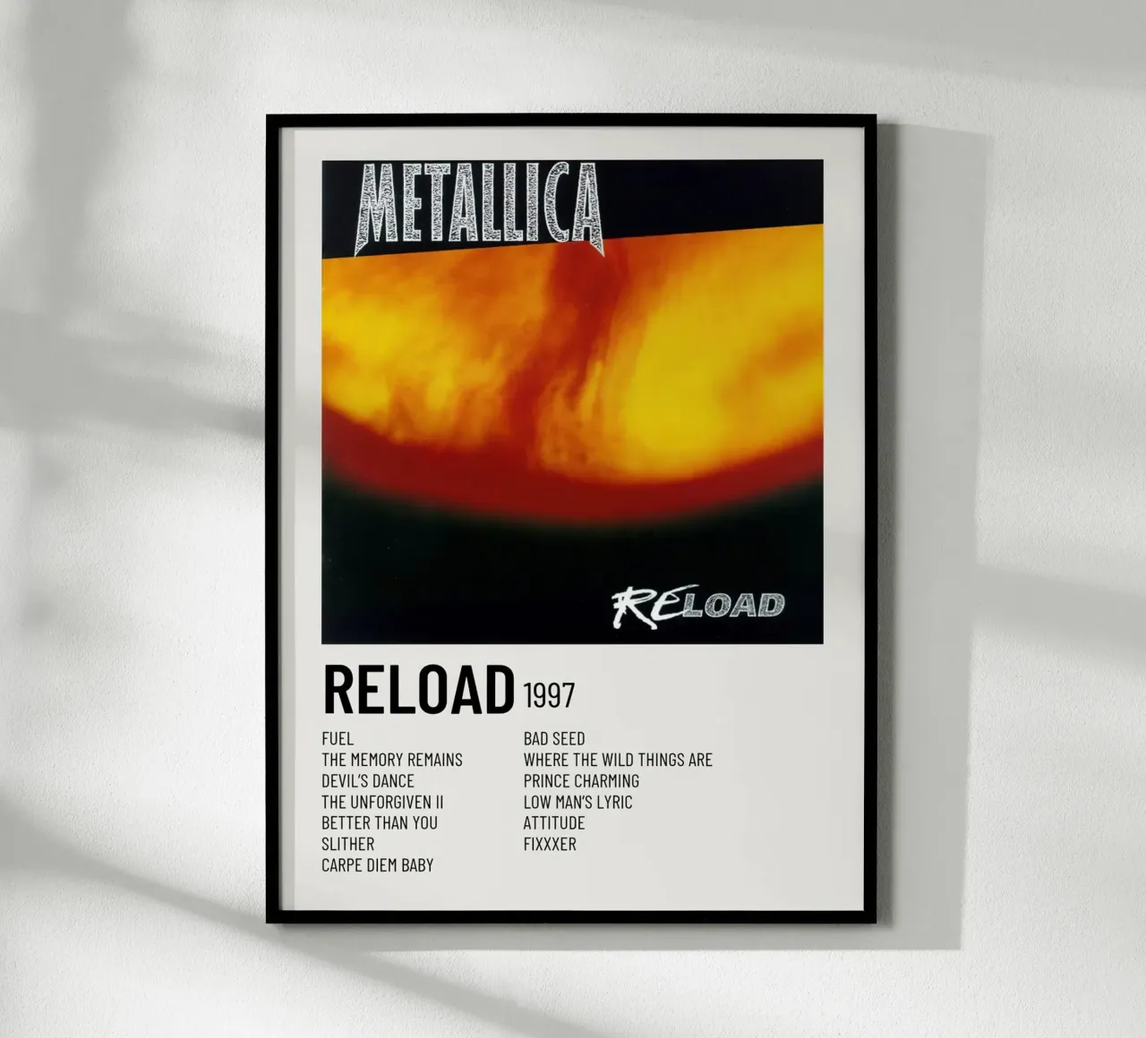Metallica Reload carta hahnemühle da Roronoa7