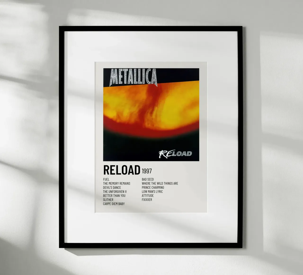 Metallica Reload carta hahnemühle da Roronoa7