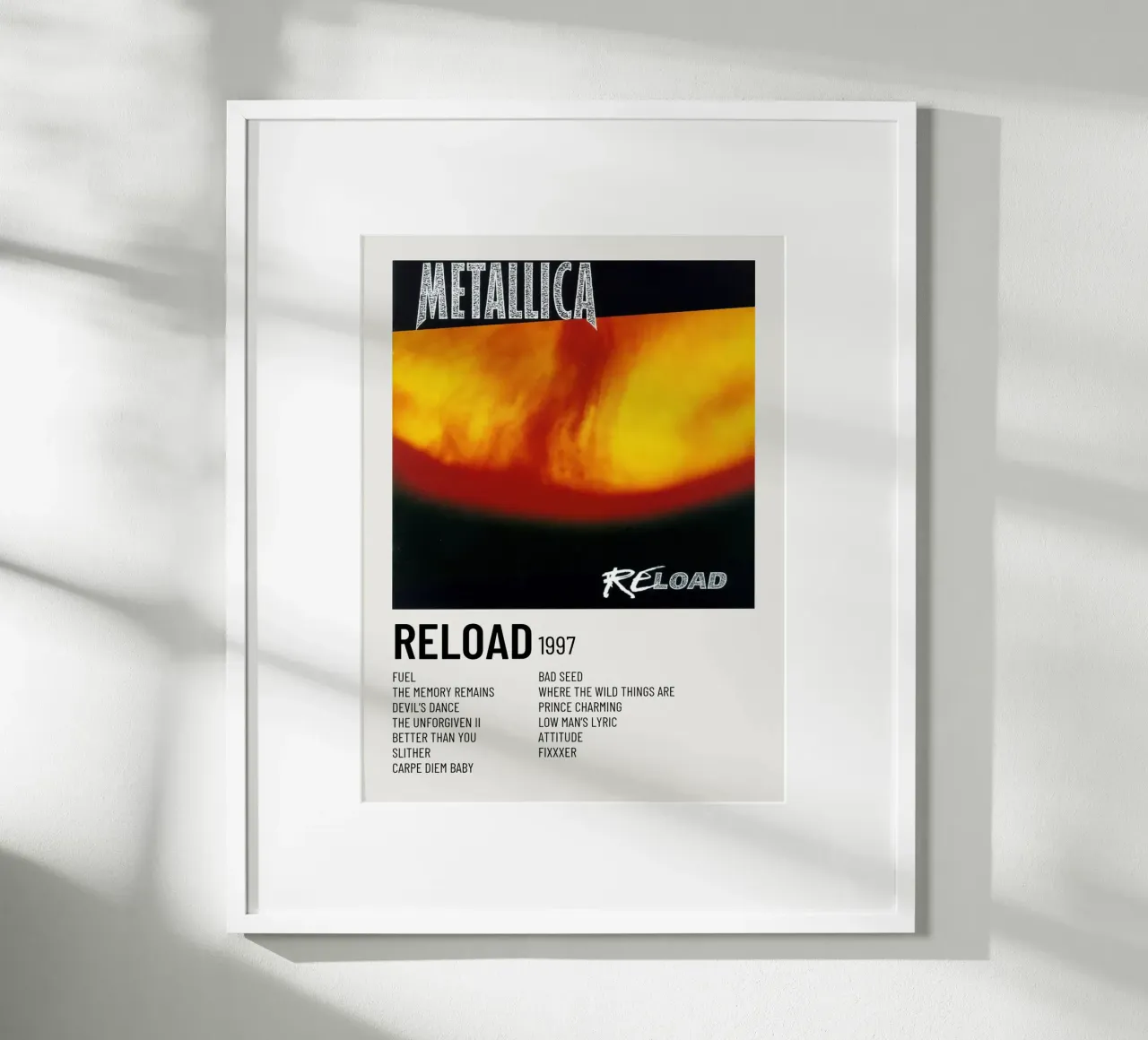 Metallica Reload carta hahnemühle da Roronoa7