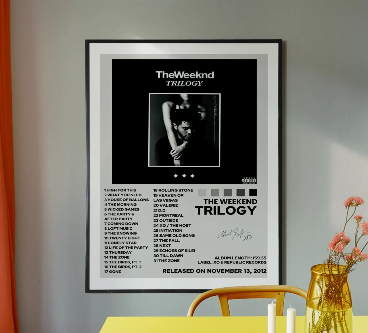 The Weeknd Trilogy carta hahnemühle da Roronoa7