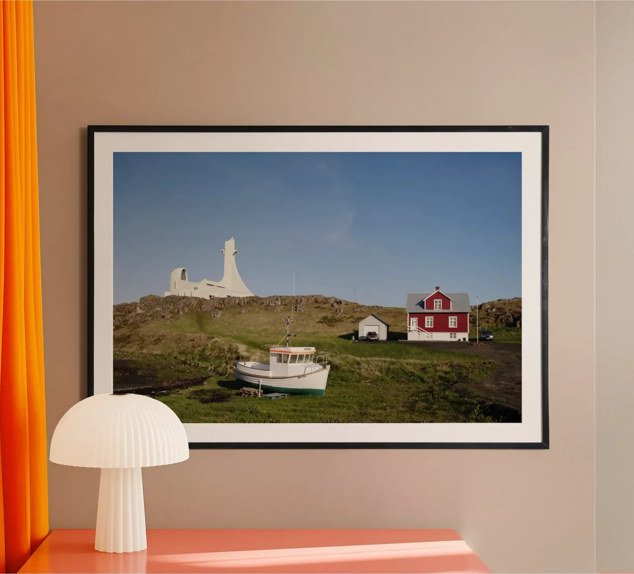 Eiland poster van fotokunst