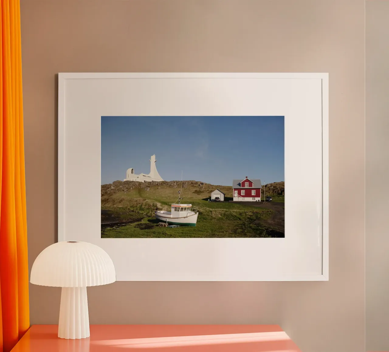 Eiland poster van fotokunst