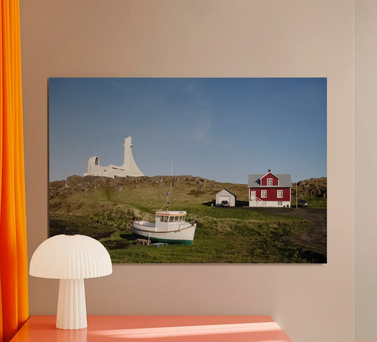 Eiland poster van fotokunst