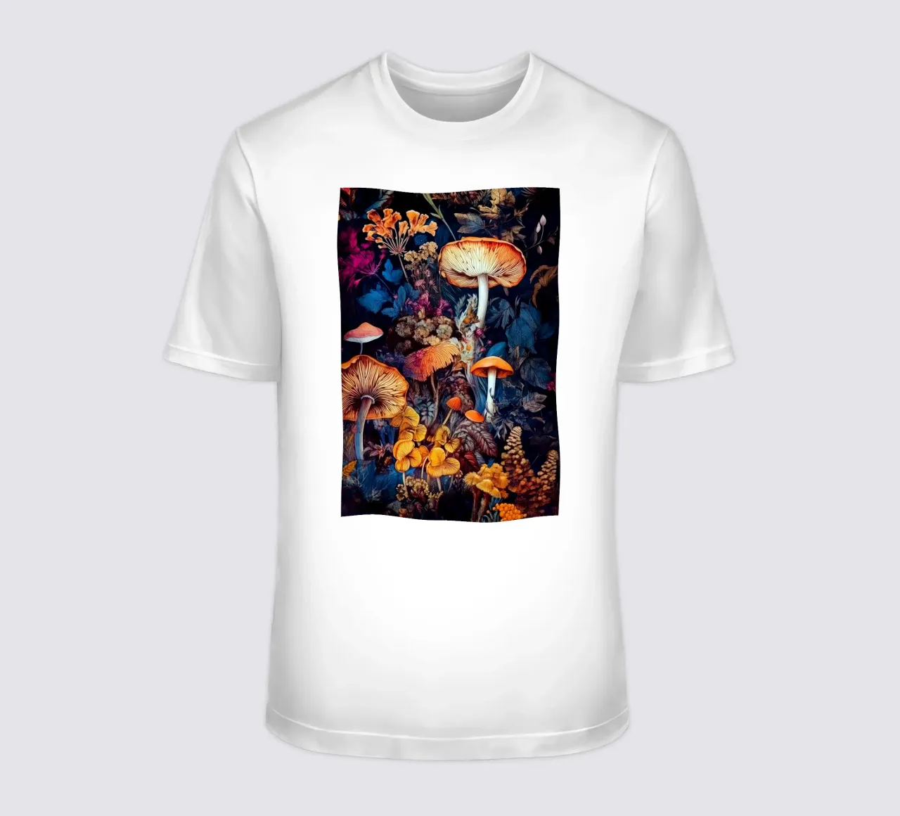 Funghi e vita nella foresta A t-shirt da Justyna Jaszke JBJart