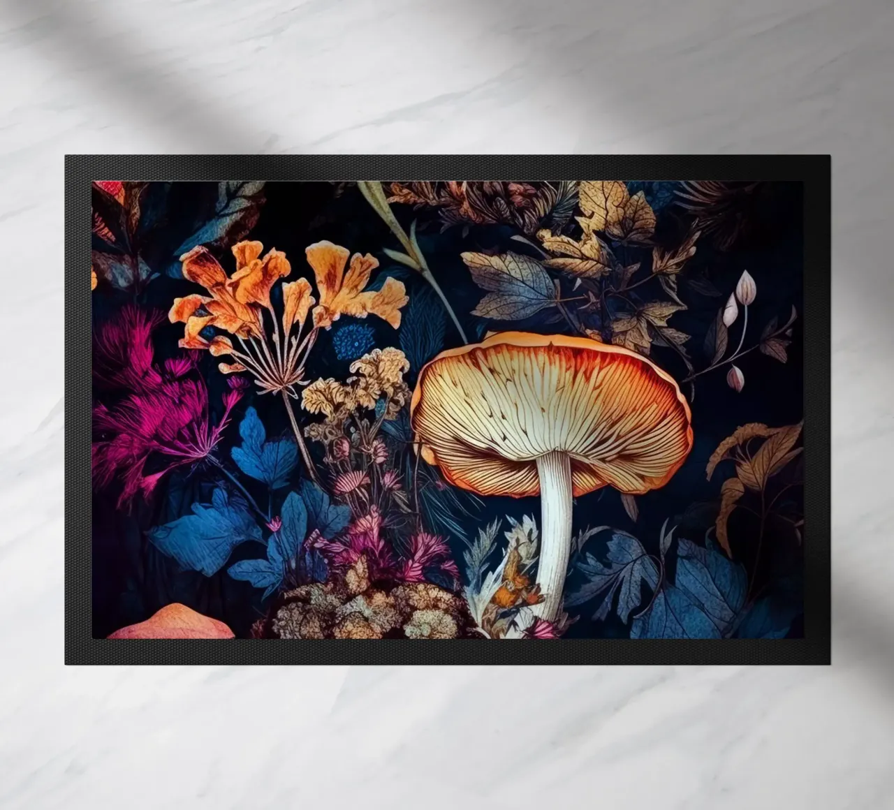 Funghi e vita nella foresta A zerbino da Justyna Jaszke JBJart