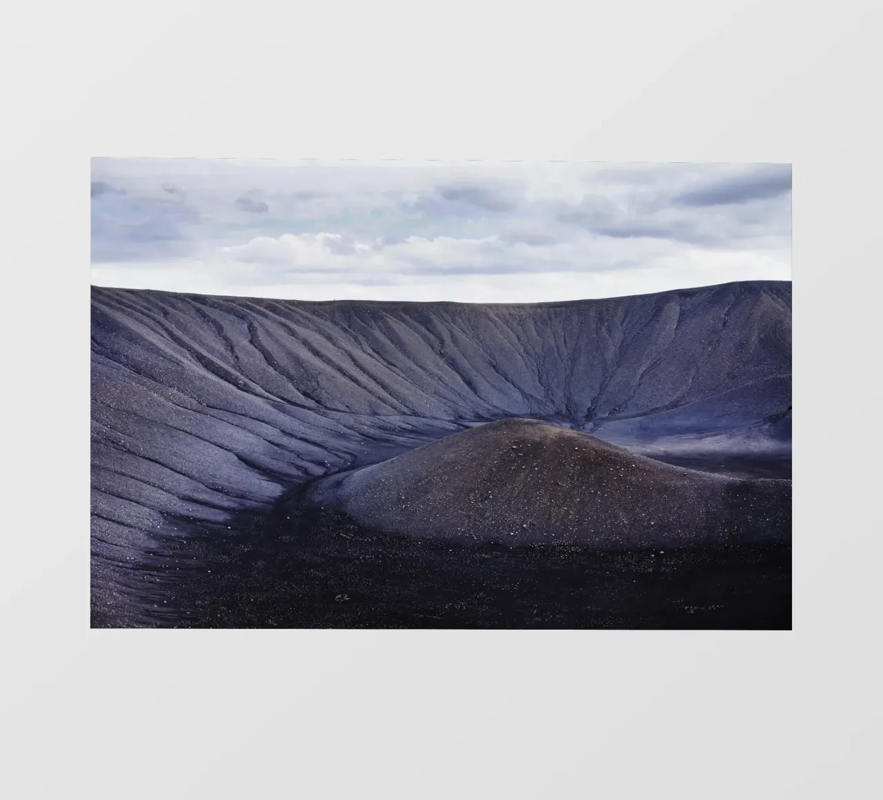Paesaggio vulcanico Islanda telo in pvc da Simon Koy