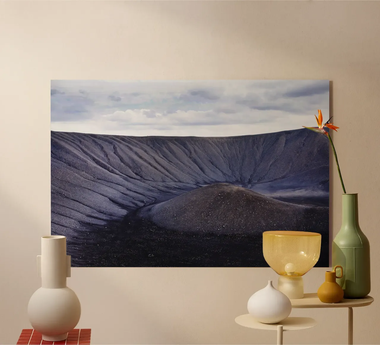 Paesaggio vulcanico Islanda plexiglass da Simon Koy