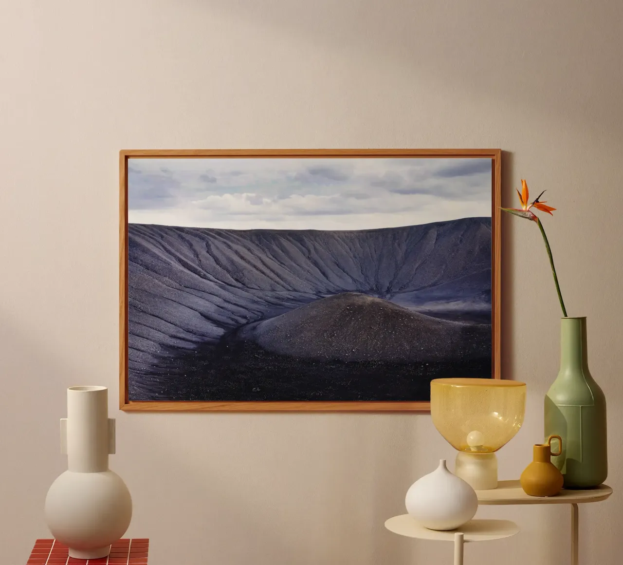 Paesaggio vulcanico Islanda alluminio dibond da Simon Koy