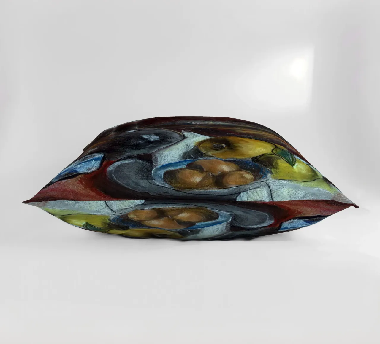 Pastel Drawing Still Life cuscino da Stoian Hitrov