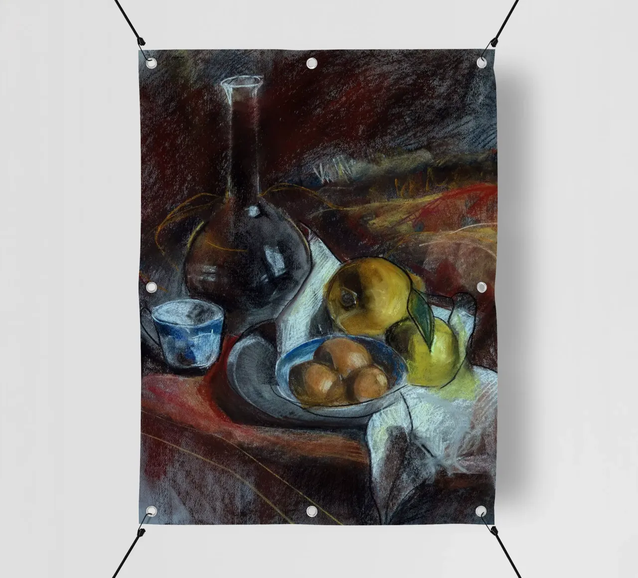 Pastel Drawing Still Life telo in pvc da Stoian Hitrov