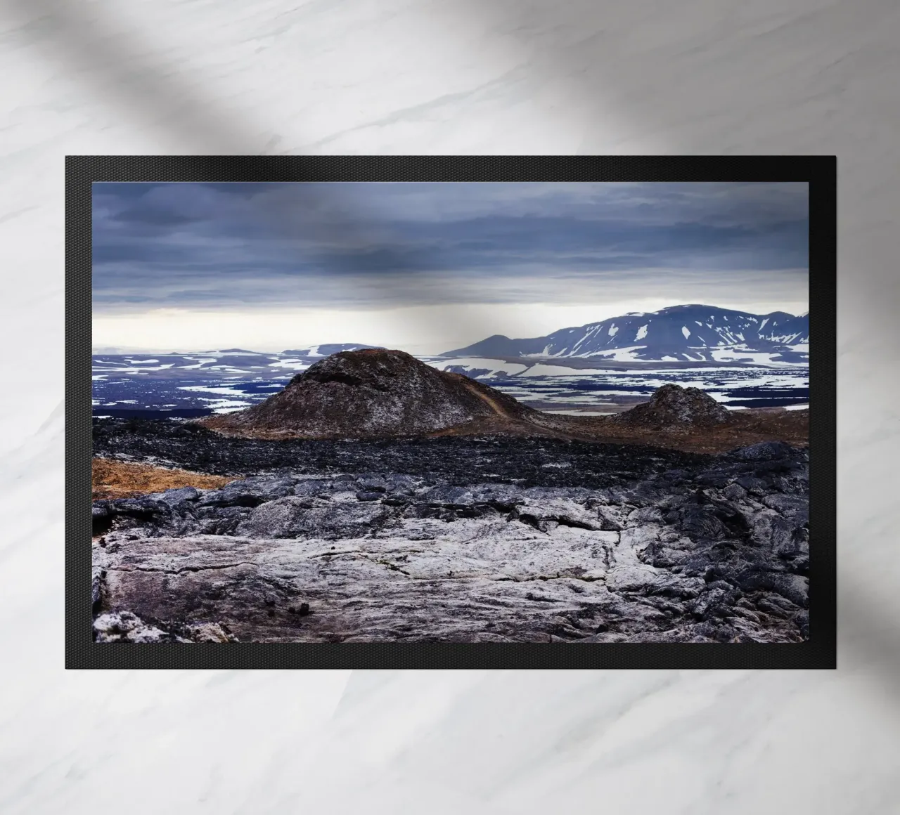 Vulkan in Island zerbino da fotokunst