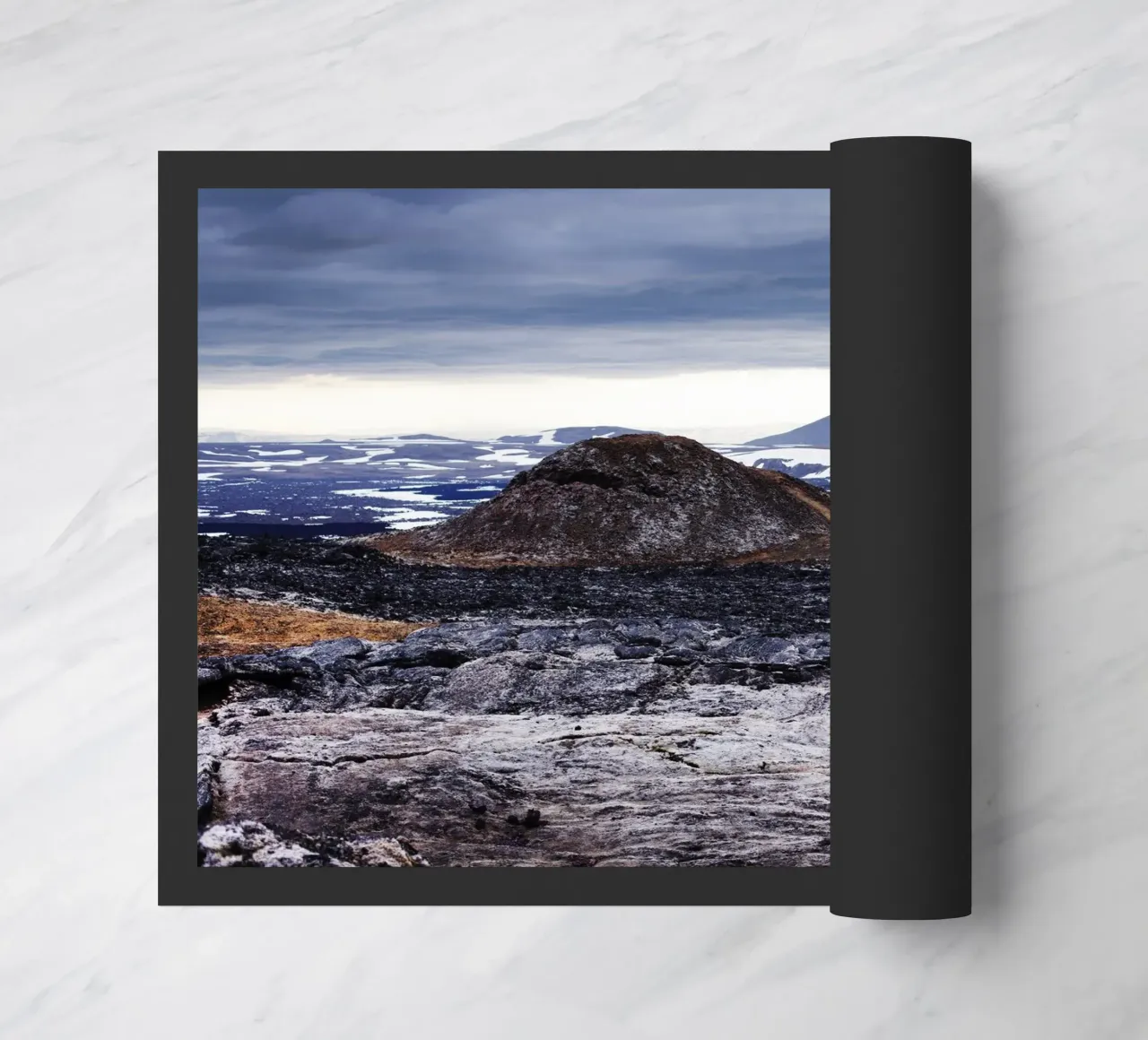 Vulkan in Island zerbino da fotokunst