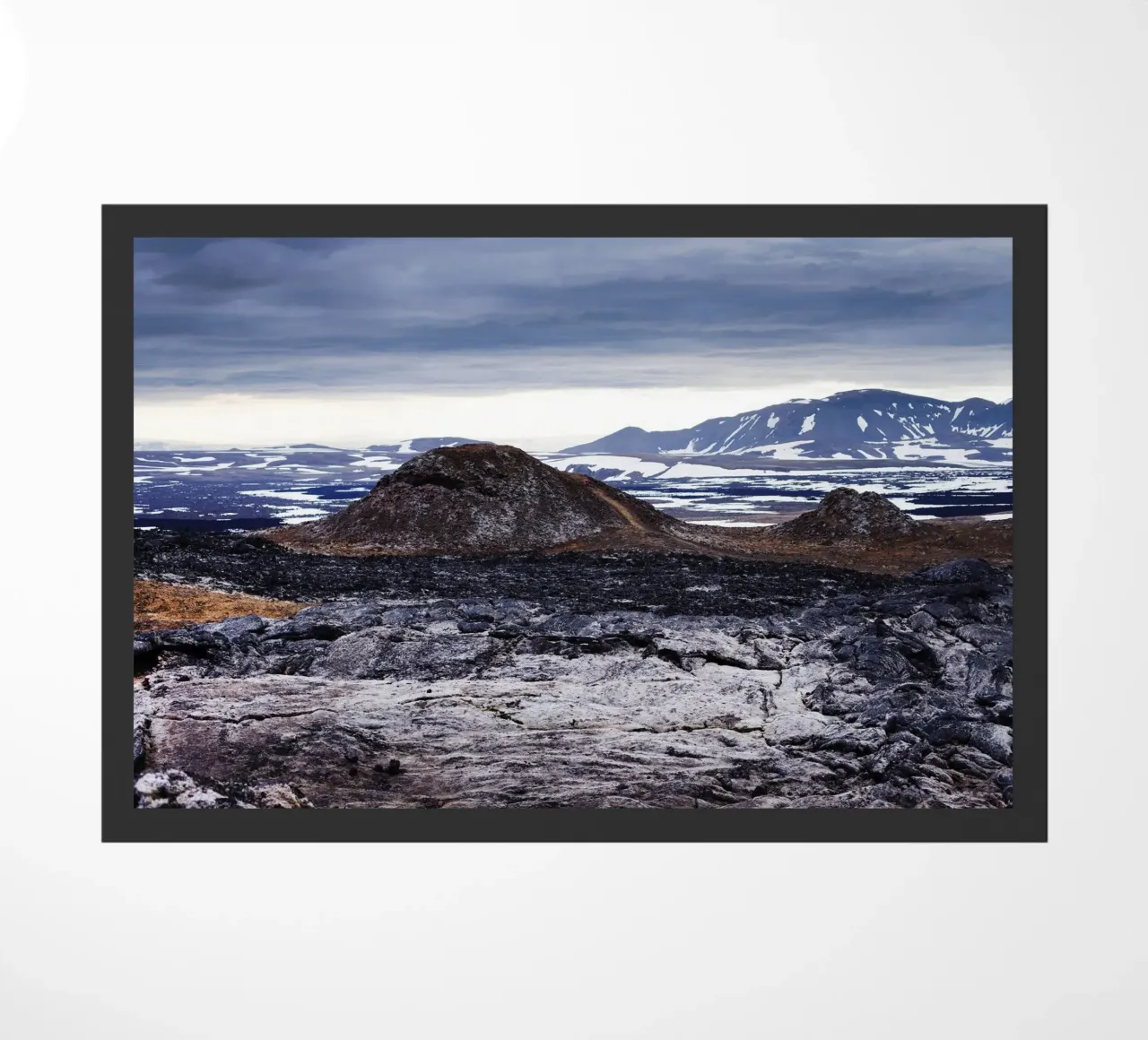 Vulkan in Island zerbino da fotokunst