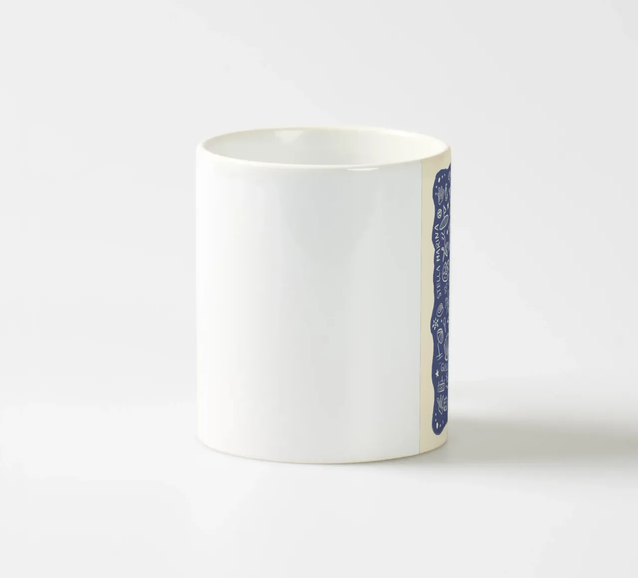 Strandcollage Blau tazza in ceramica da Studio Dolci
