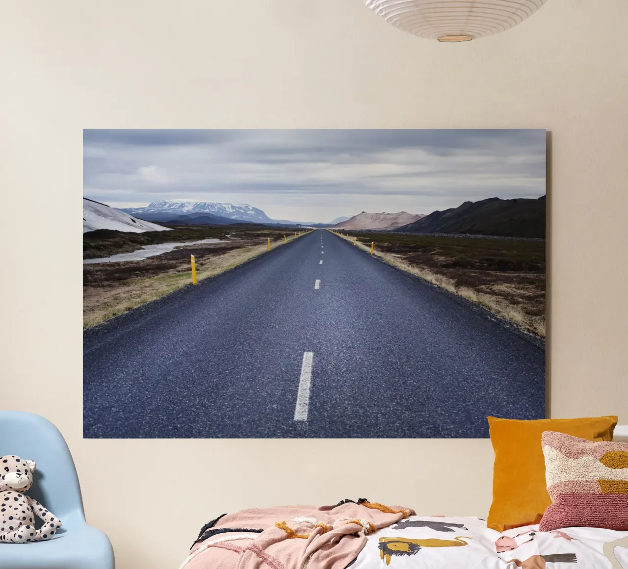 Strada in Islanda alluminio dibond da Simon Koy