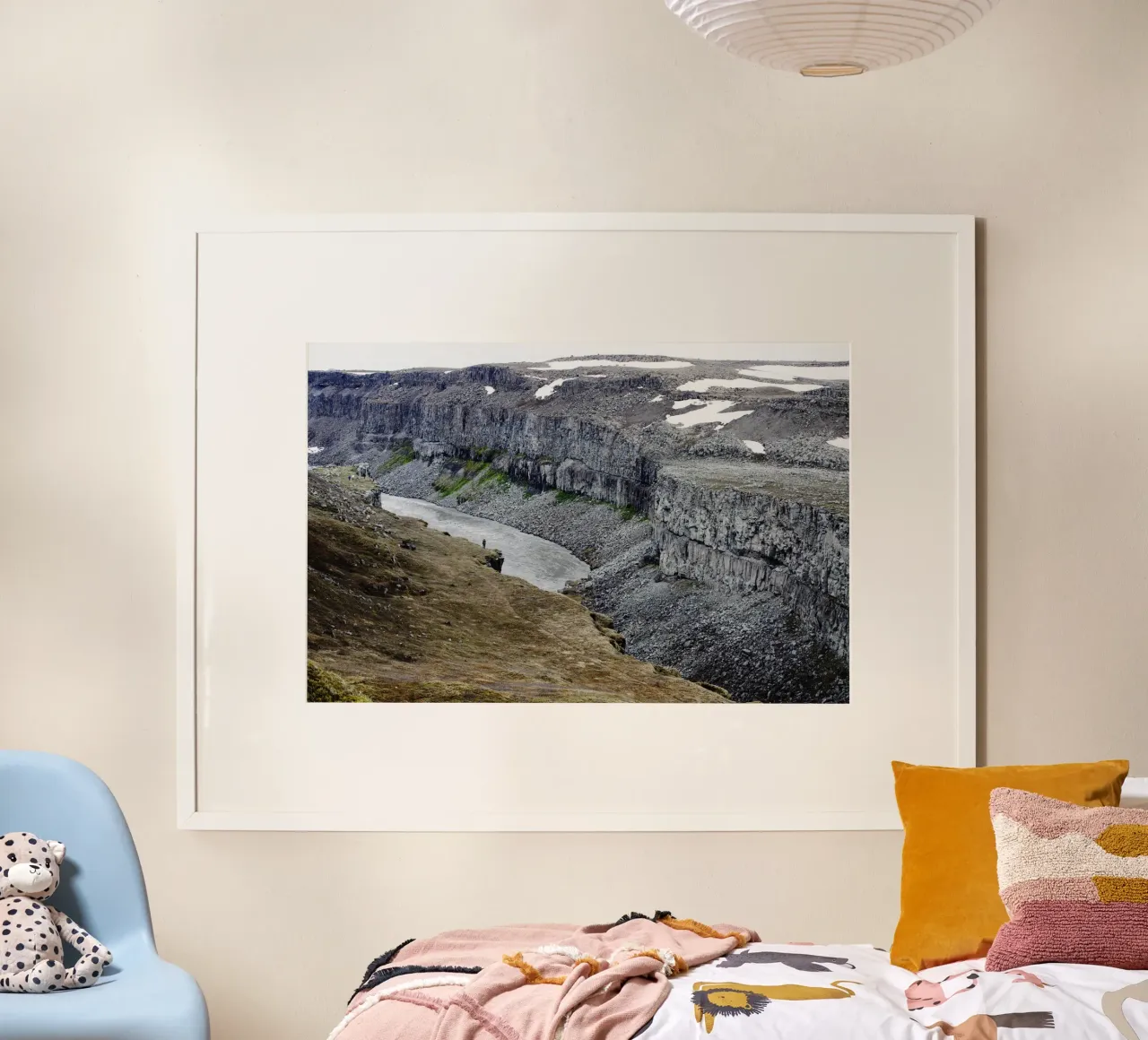 Eiland poster van fotokunst