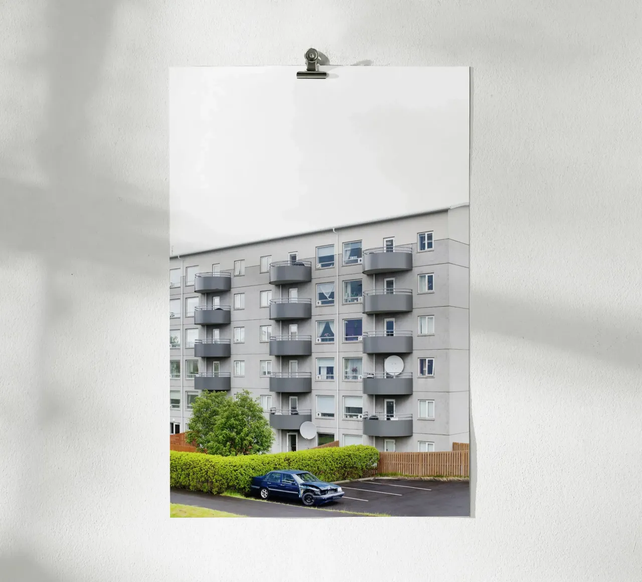 Auto in Islanda carta hahnemühle da Simon Koy