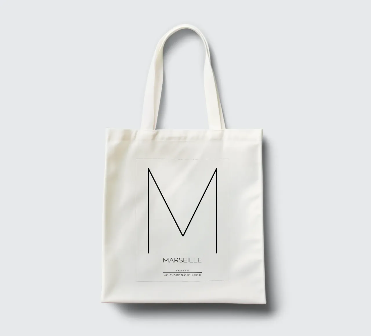 MARSEILLE - blanc tote bag by CityLights
