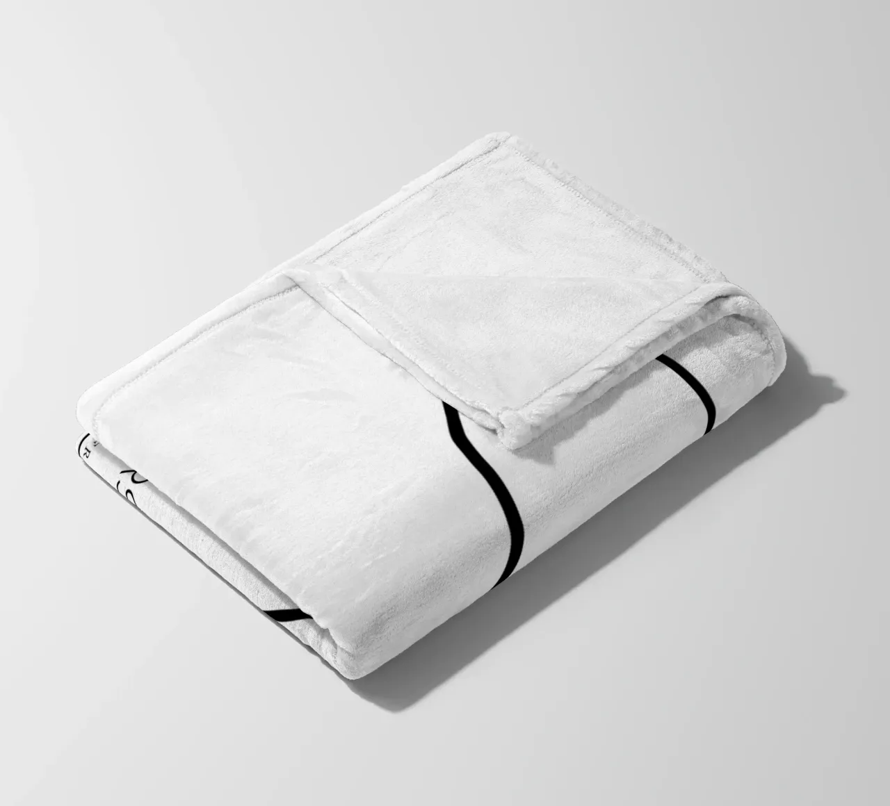 MARSEILLE - blanc fleece blanket by CityLights