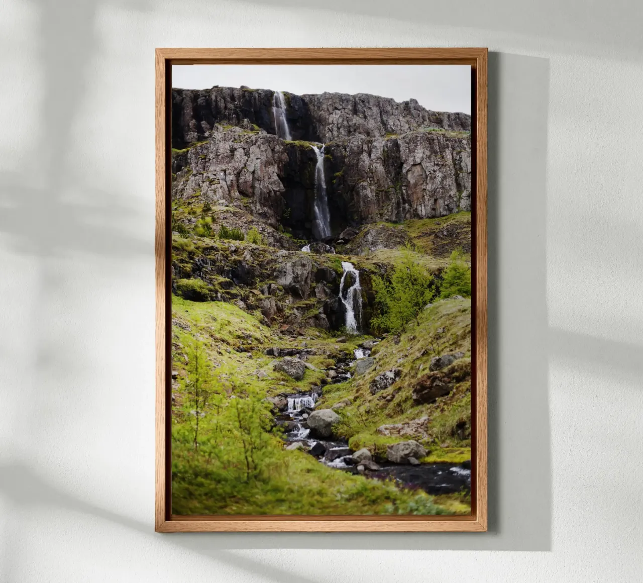 Cascata in Islanda alluminio dibond da Simon Koy