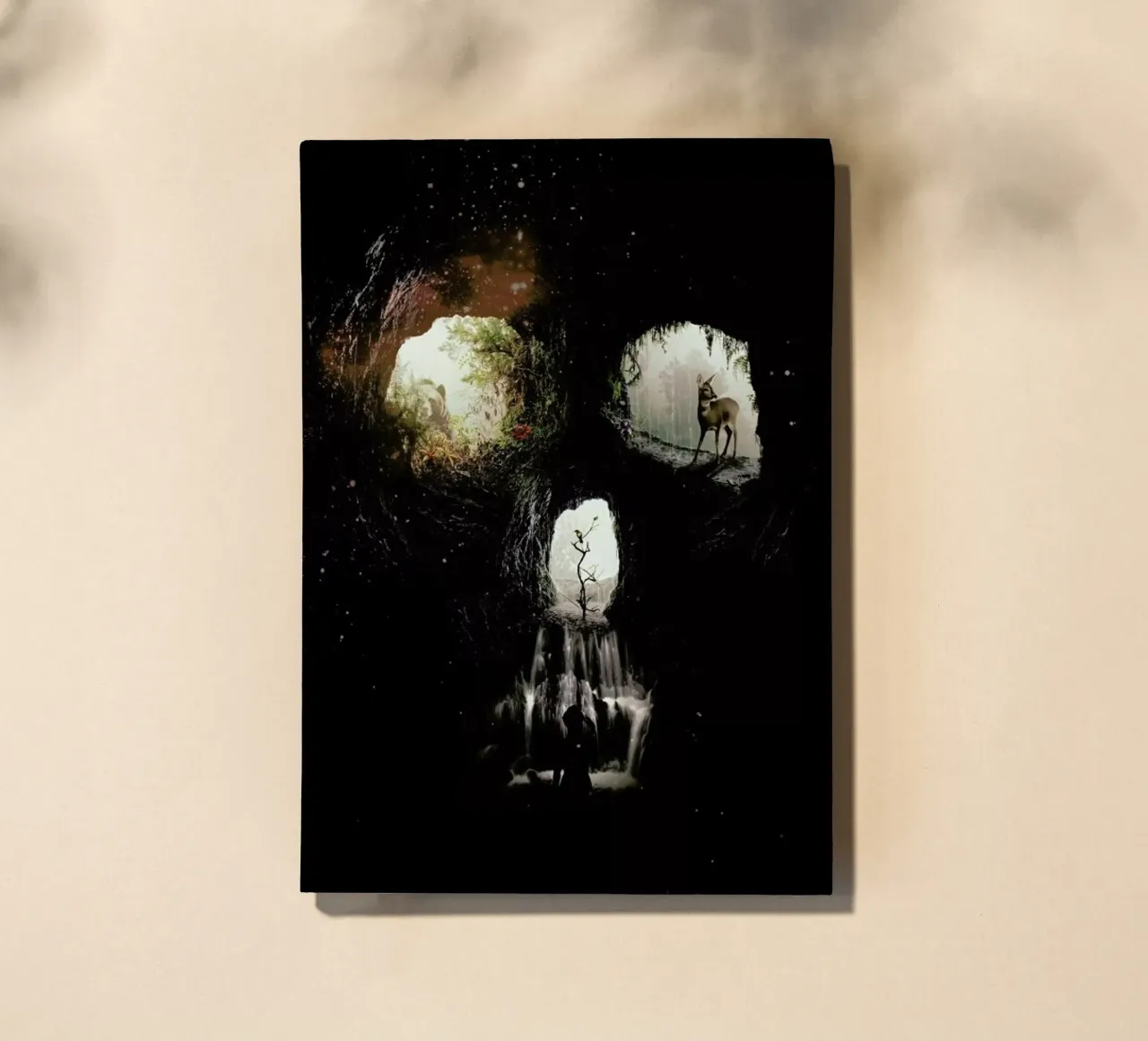 Cave Skull notebook by Ali Gulec