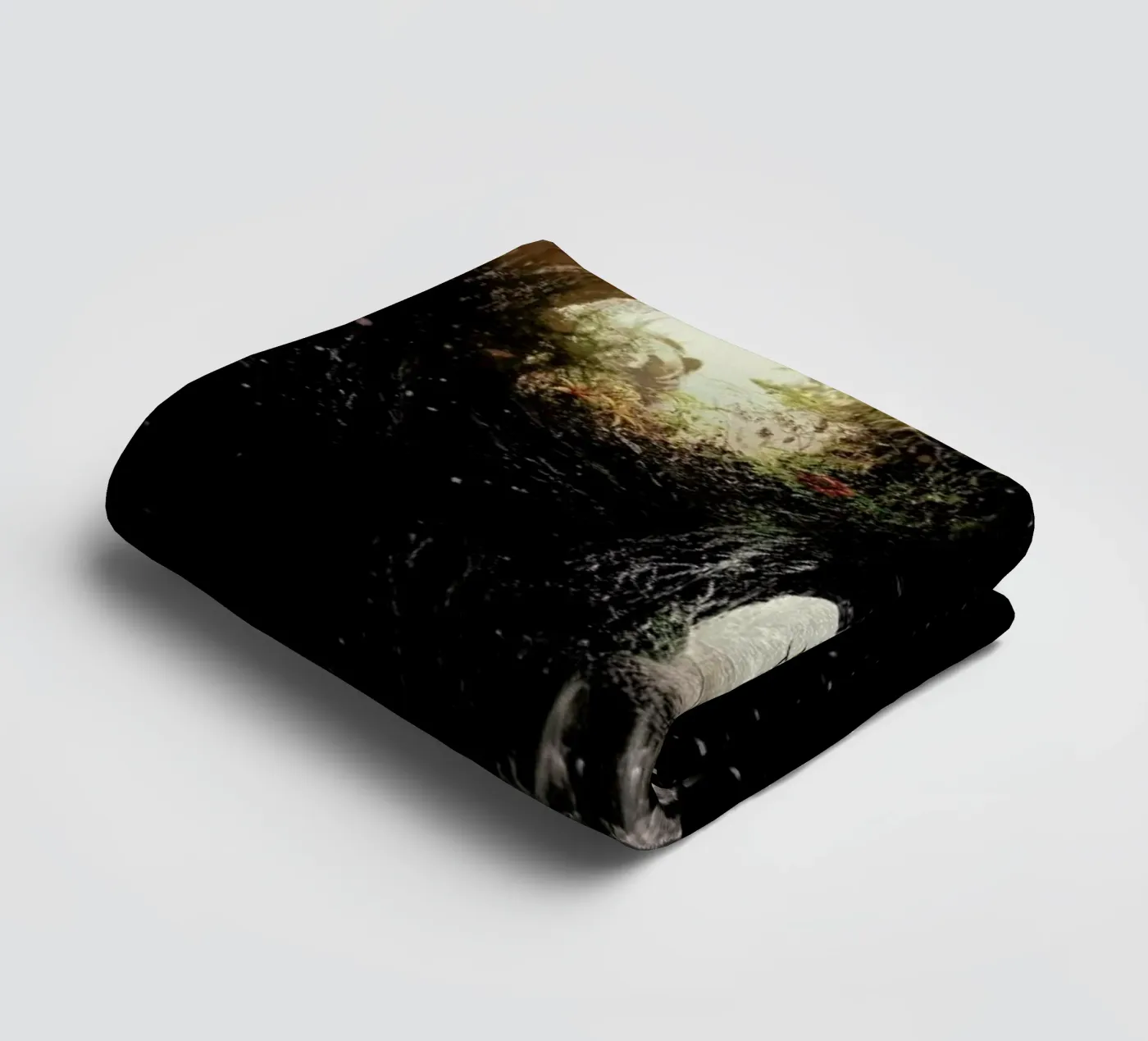 Cave Skull towel by Ali Gulec