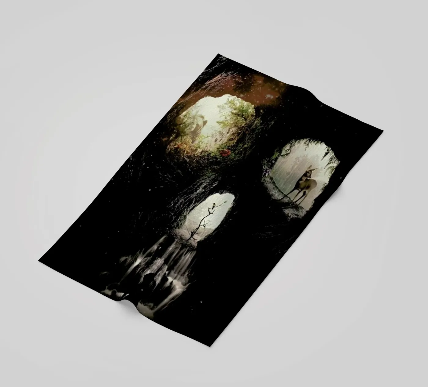 Cave Skull telo mare da Ali Gulec