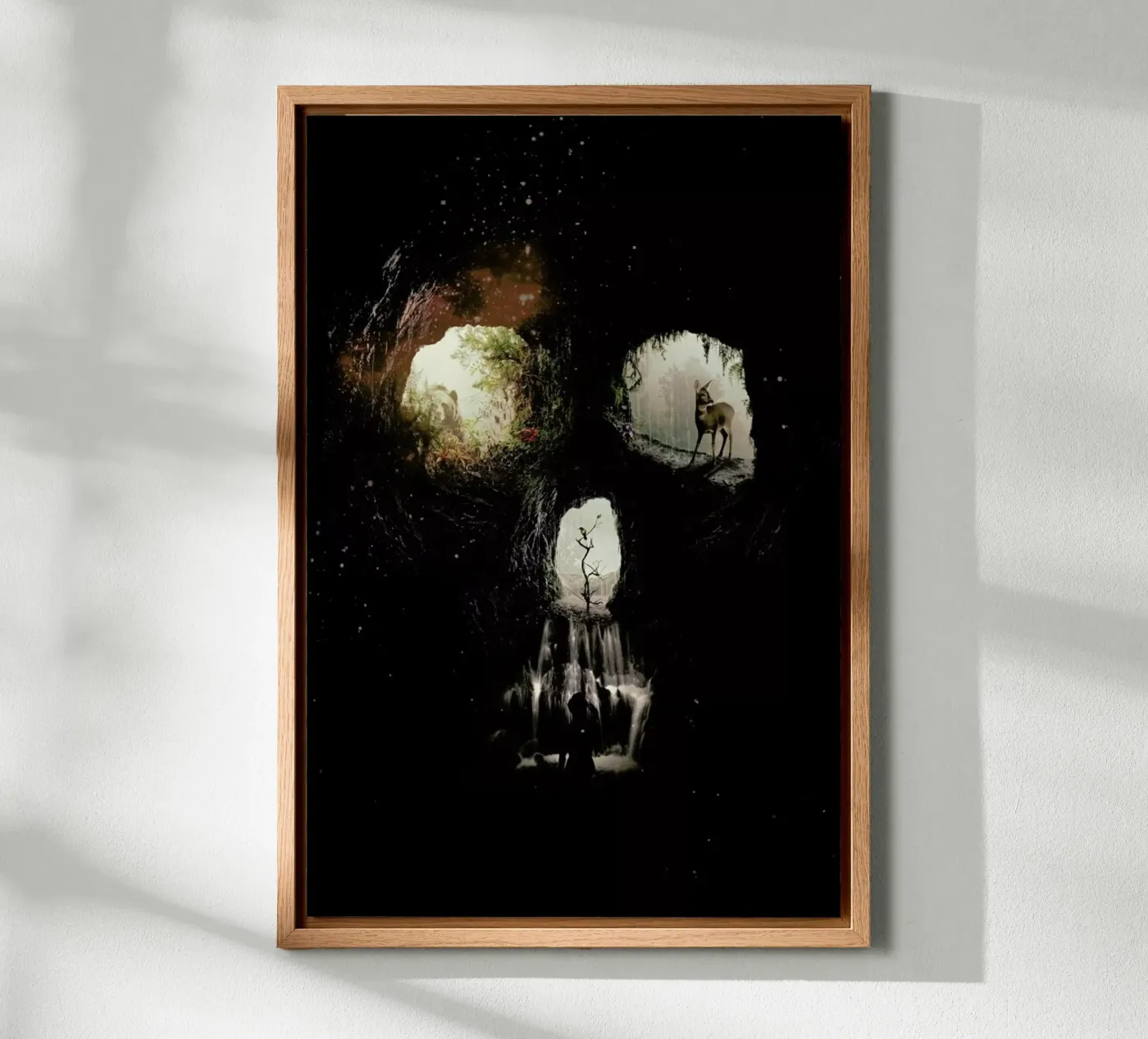 Cave Skull pannello forex da Ali Gulec