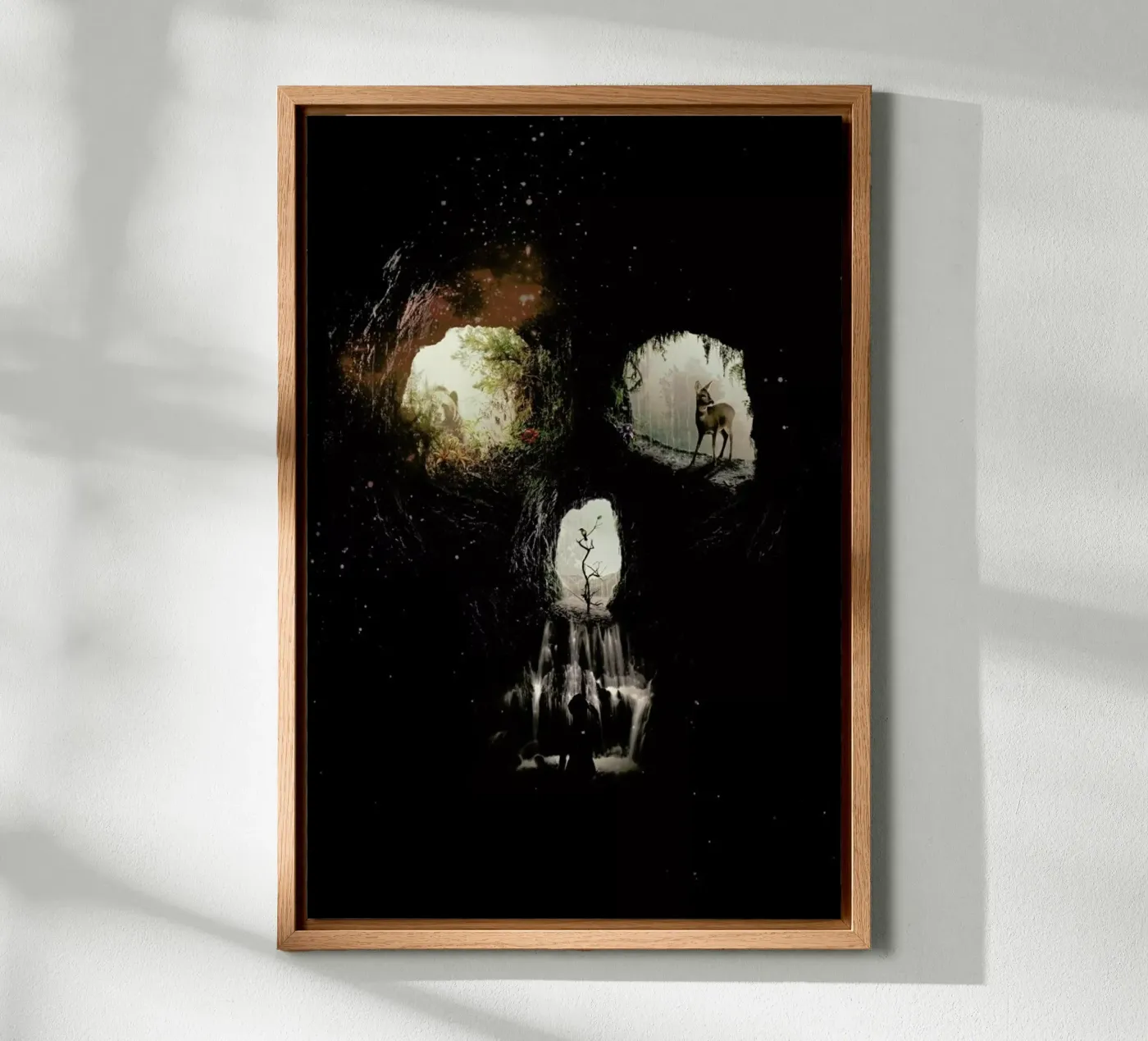 Cave Skull pannello forex da Ali Gulec