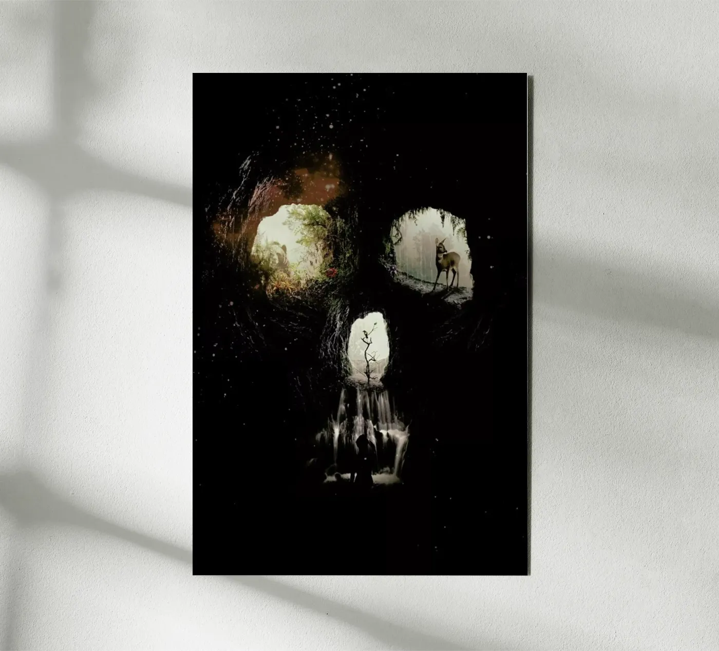 Cave Skull pannello forex da Ali Gulec