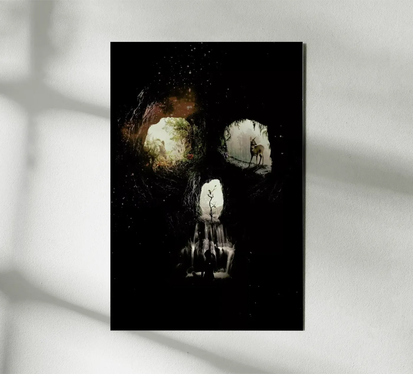 Cave Skull pannello forex da Ali Gulec