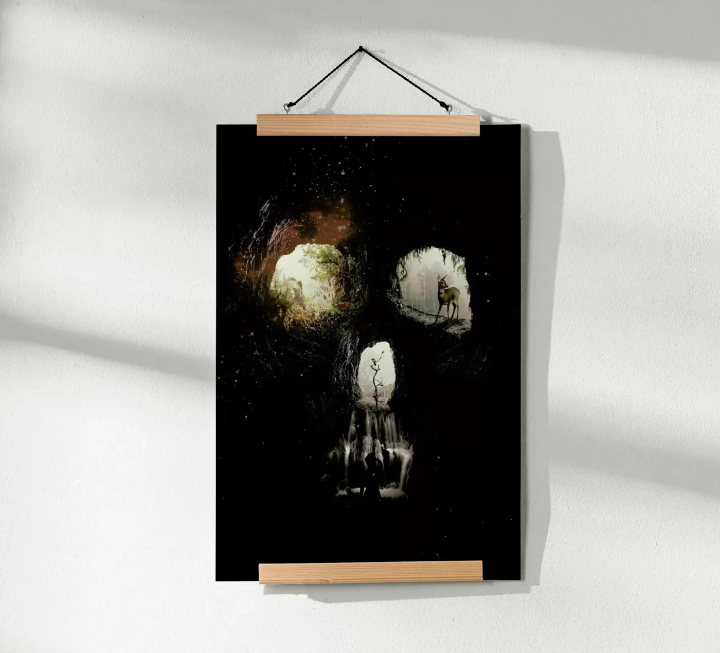 Cave Skull poster de Ali Gulec