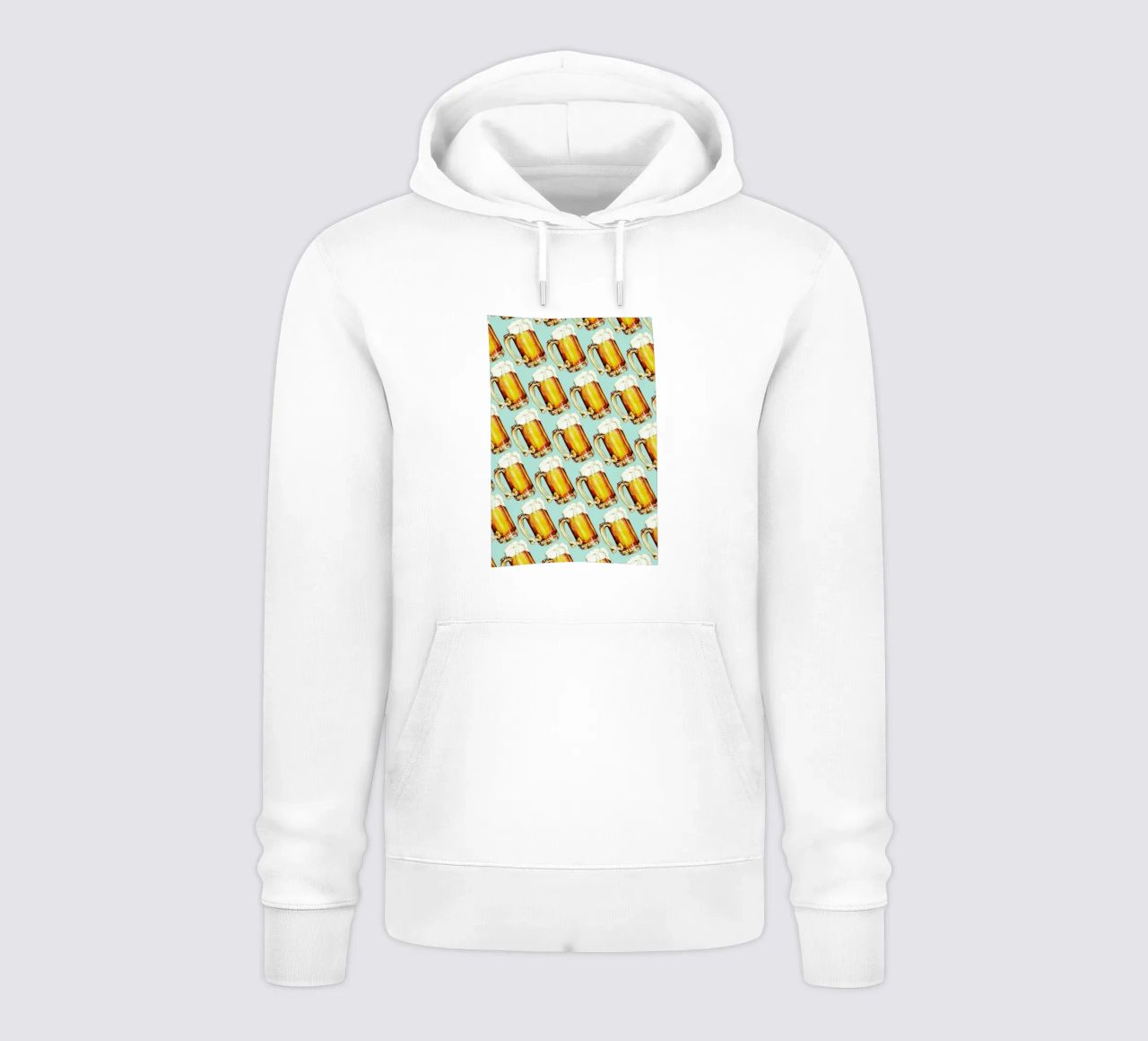 Beer Pattern felpa con cappuccio da Kelly Gilleran