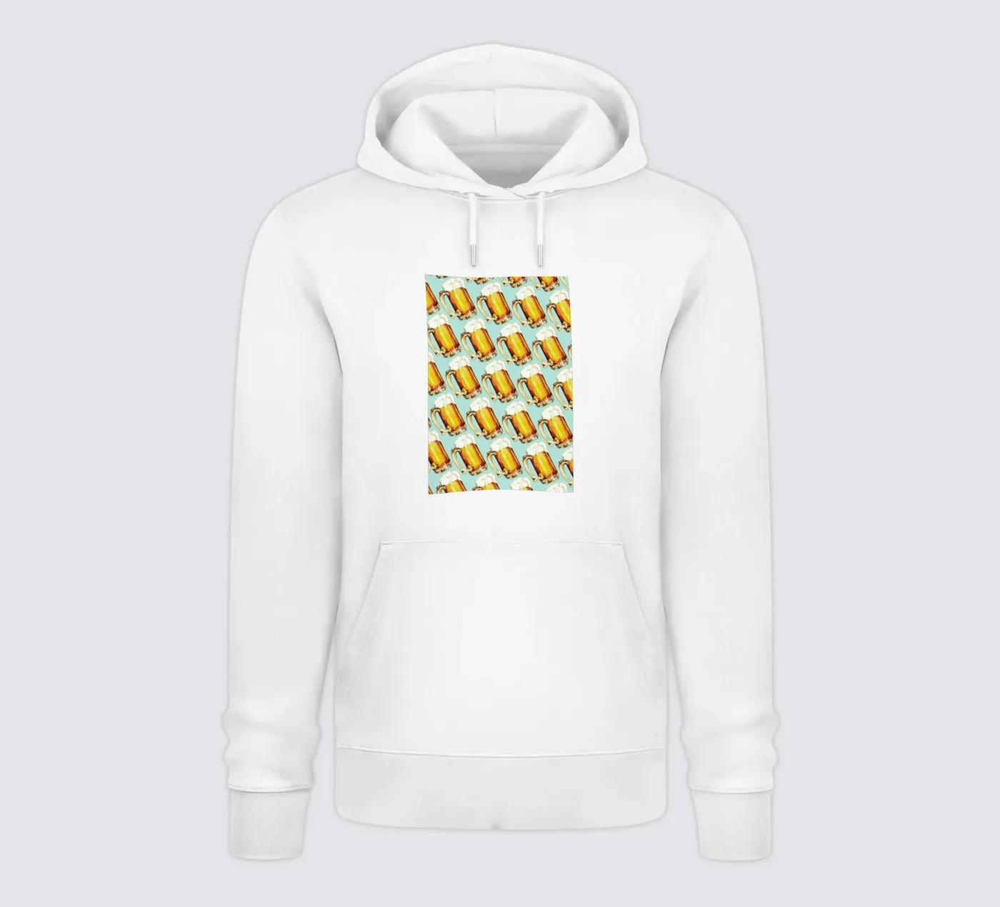 Beer Pattern hoodie van Kelly Gilleran