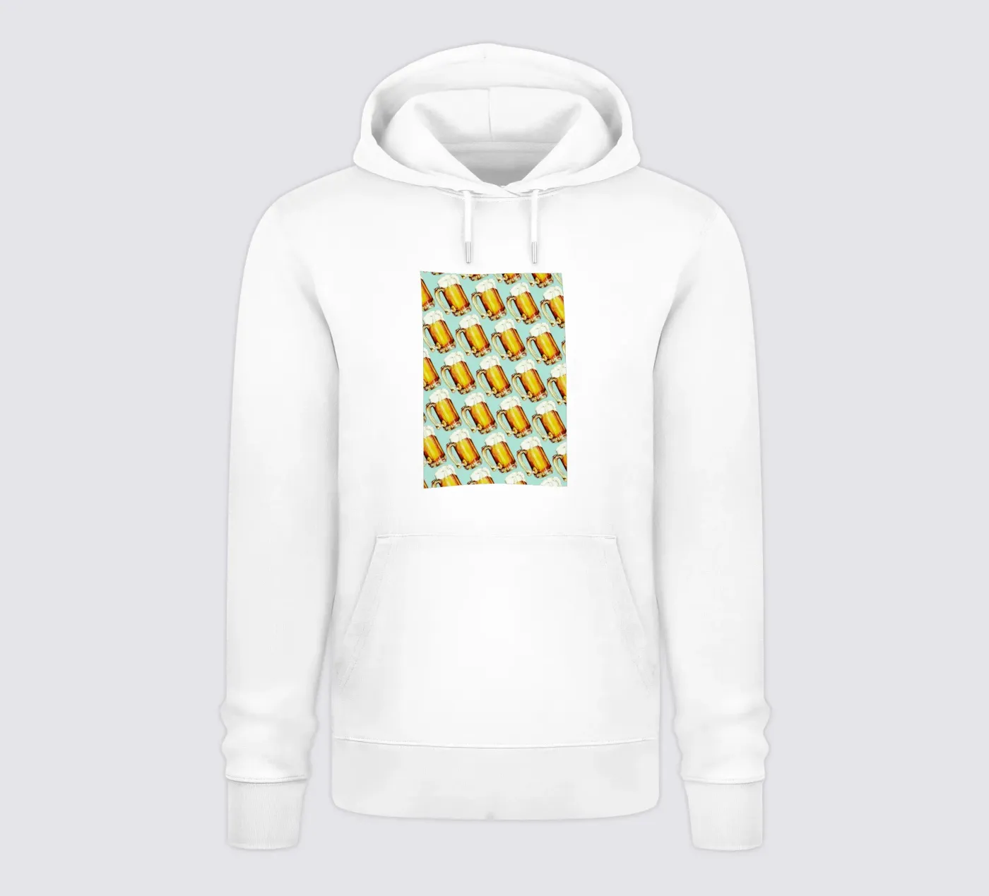 Beer Pattern hoodie van Kelly Gilleran