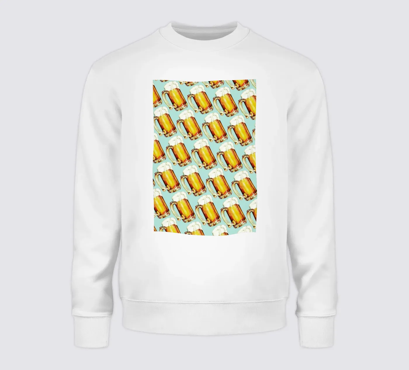 Beer Pattern felpa da Kelly Gilleran