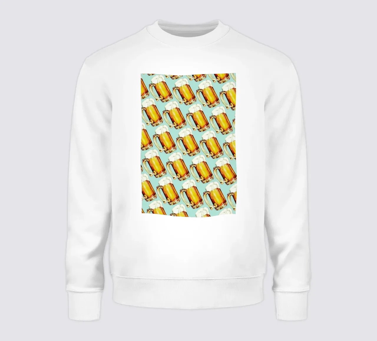 Beer Pattern Sweatshirt von Kelly Gilleran