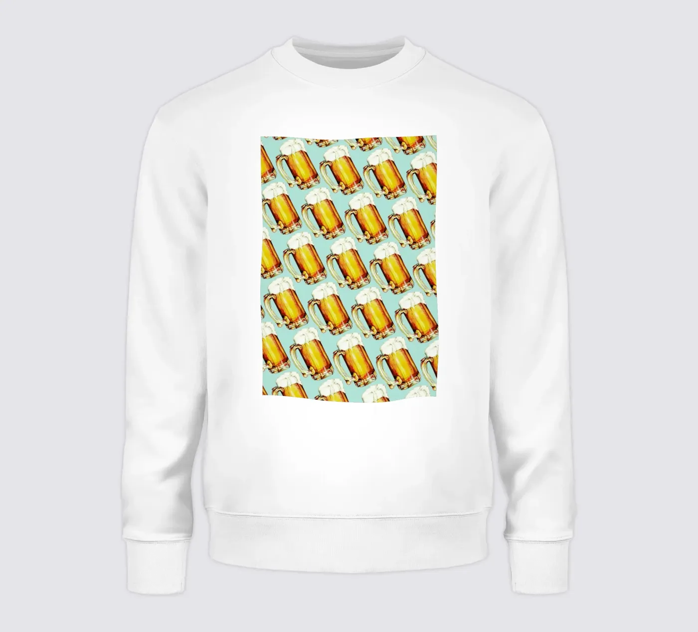 Beer Pattern felpa da Kelly Gilleran