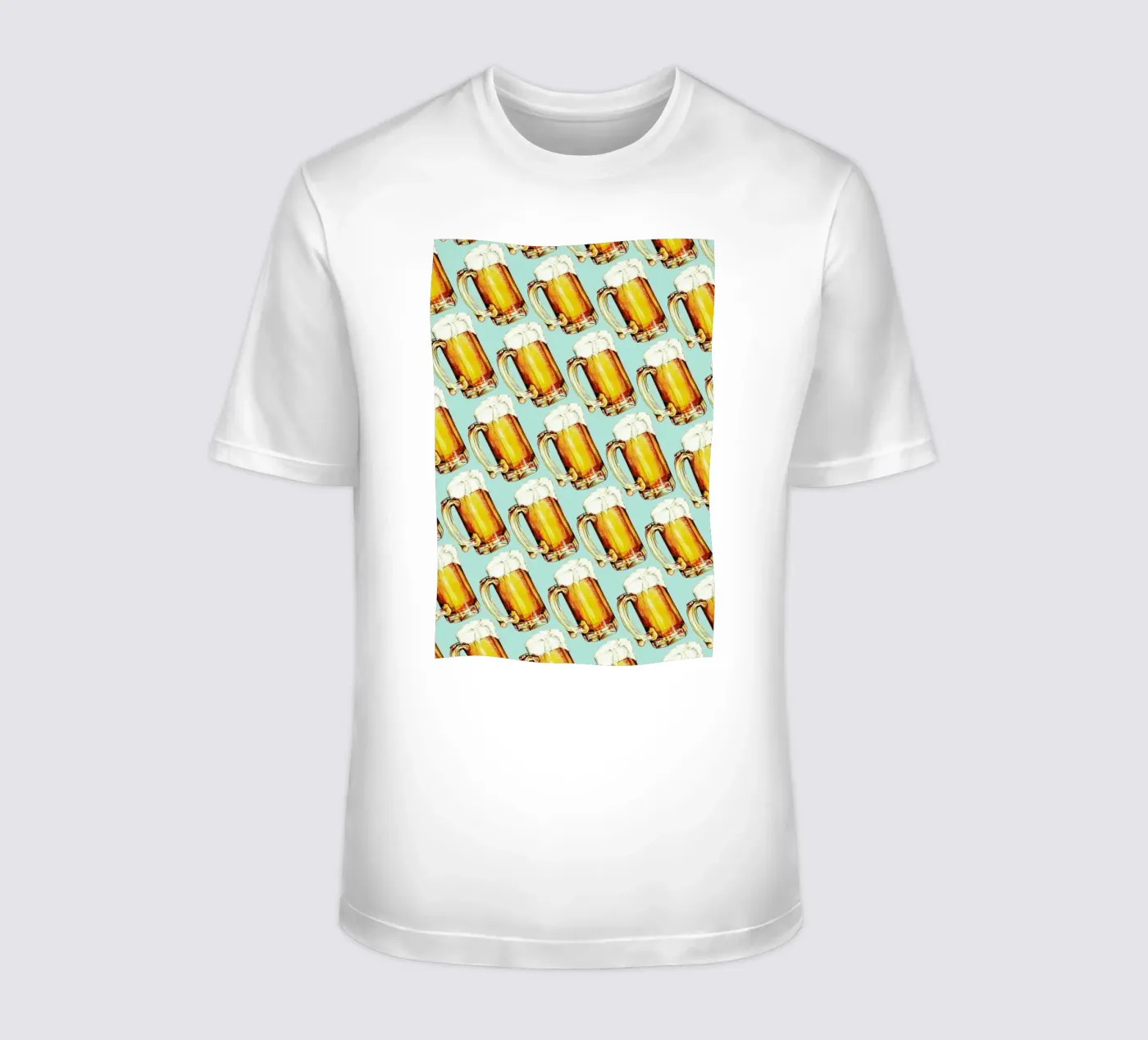 Beer Pattern t-shirt da Kelly Gilleran