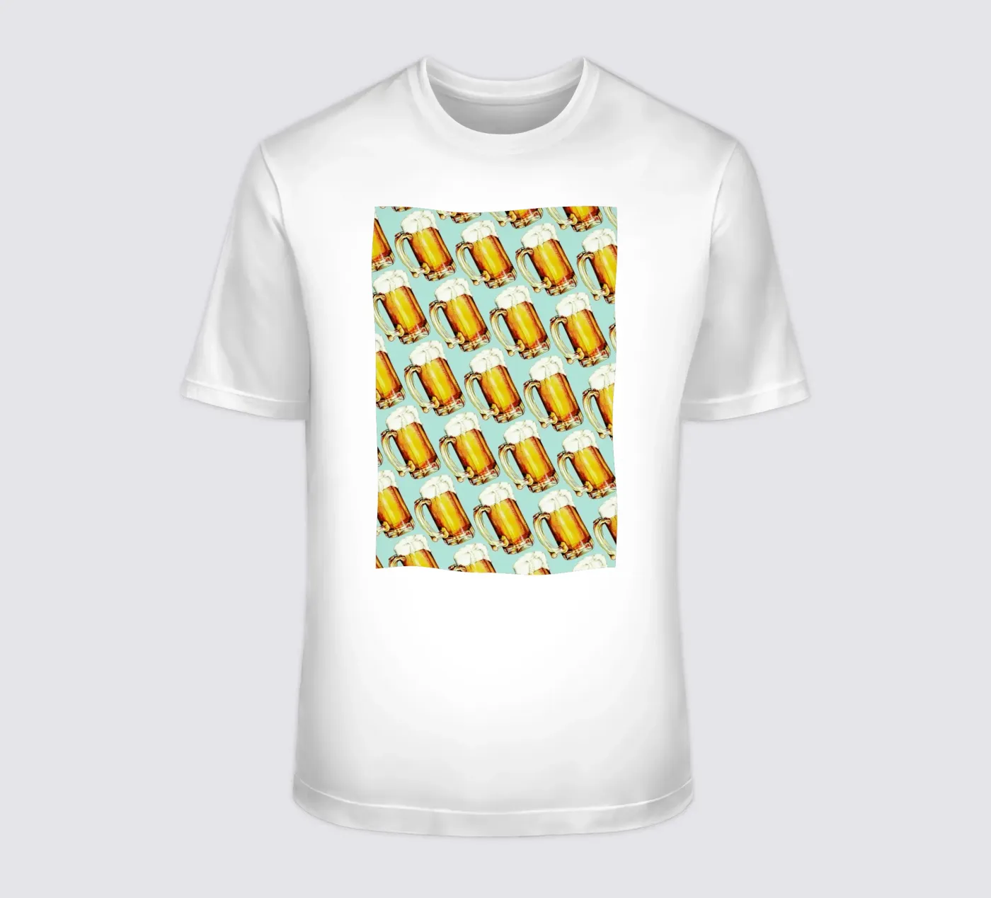 Beer Pattern t-shirt da Kelly Gilleran