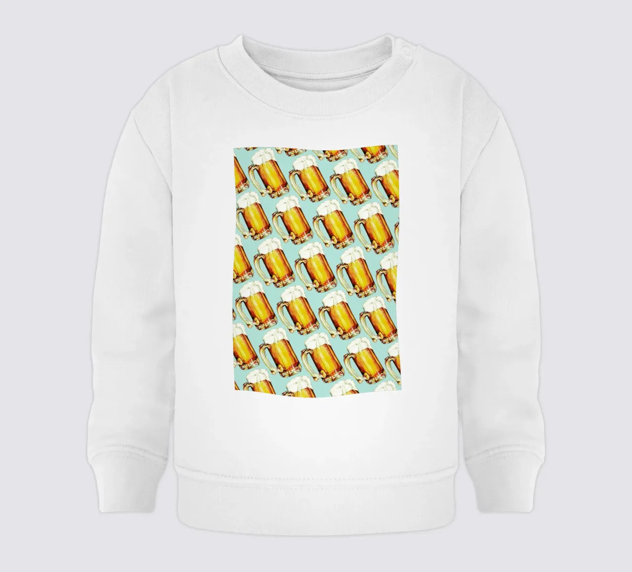 Beer Pattern felpa neonato da Kelly Gilleran