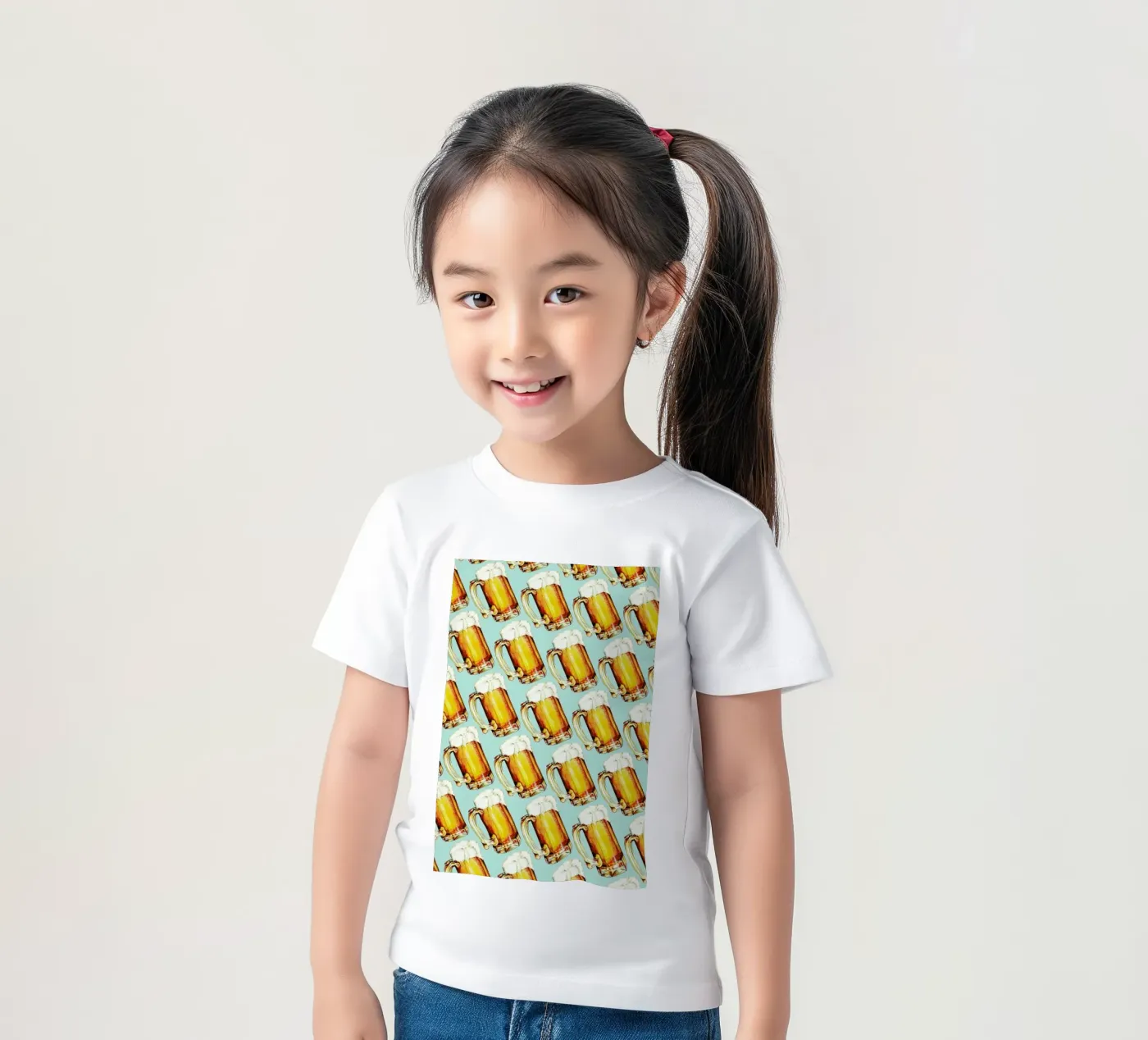 Beer Pattern t-shirt bambini da Kelly Gilleran
