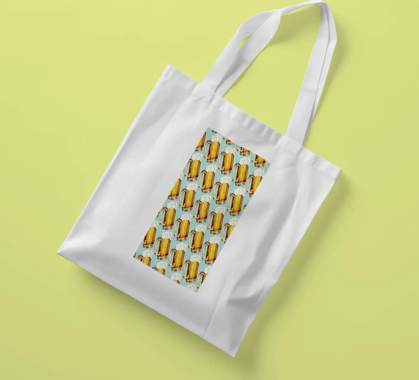 Beer Pattern tote bag by Kelly Gilleran